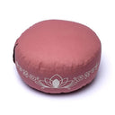 Meditatiekussen Lotus OCS 100 Biologisch Katoen Oudroze 33x17 cm