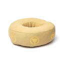 Klankschaalkussen Gevoerd Katoenen 7 Chakra's Beige L 21 X 7.5 Cm