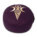 Yogi & Yogini Meditatiekussen Biokatoen OCS 100 Donkerpaars Goddess 33 X 17 cm 2300 g