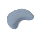 Yogi & Yogini Meditatiekussen Halve Maan Blauw Biokatoen OCS 37x17x13 Cm 1008 G