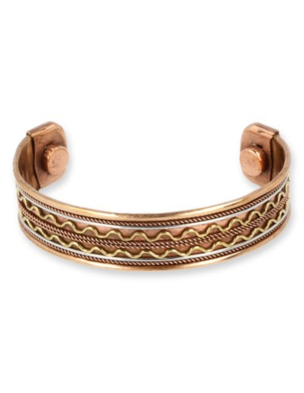 Magnetische armband met koper