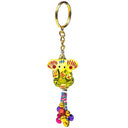 Sleutelhanger Ganesha Met Belletjes