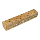 Wierookbrander Kistje Levensboom Mangohout Whitewash 31 X 6 X 5 Cm