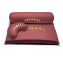 Meditatie Set 4 Maanfasen Biologisch Katoen Oudrose Goud 65x65cm