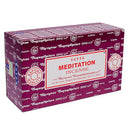 Satya Wierook Meditation Masala Handgemaakt 12 Pakjes
