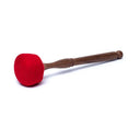 Klankschalen Klopper Vilt Met Houten Steel Teak 7 cm Diameter