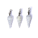 Seleniet Hanger Spiraal ±4cm Maanlicht Symboliek