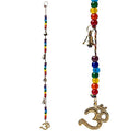 Bellenkoord Met Ohm En 7 Chakra-Kleuren 53cm