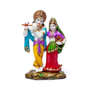 Beeldje Krishna En Radha Kunsthars 14.5x9.5cm