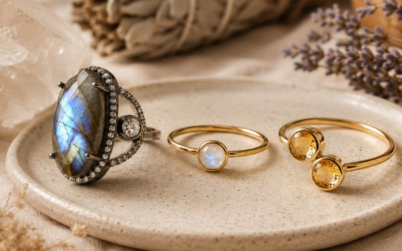 925 Edelsteen Ringen