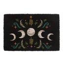 Black Dark Forest Deurmat Moon Phase