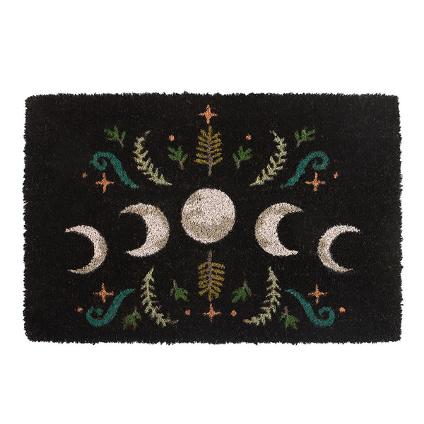 Black Dark Forest Deurmat Moon Phase