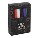 Set Van 12 Gemengde Spell Kaarsen Verschillende Kleuren