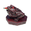 Feng Shui Kikker Met Muntje Rood 6 cm