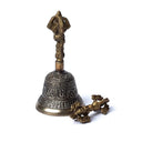 Dorje En Bel Rituele Brons Bel Met Antiek Finish 5 X 11 Cm