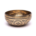Klankschaal Chakra Bloem Des Levens Bronslegering ±22-24 cm ±1400-1600 g