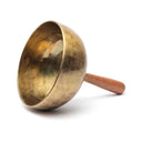Klankschaal Met Handgreep Nada Yoga Gehamerd Bronslegering 18–19 cm 1000–1150 g