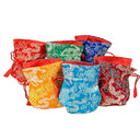 Tasje Brokaatstof Assorti Verschillende Kleuren