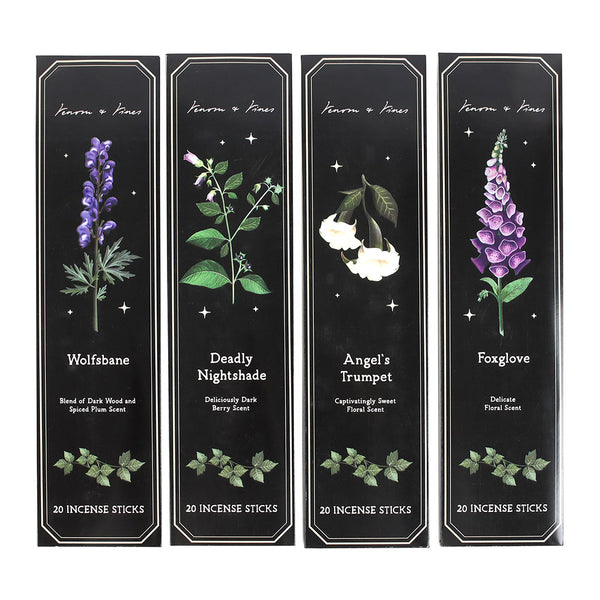 Set Van 4 Wierookstokjes Met Giftige Planten Geur