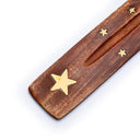 Wierookplankje Met Metalen Sterrensymbool Van Hout