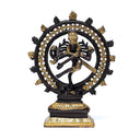 Shiva Nataraj Messing Tweekleurig 20 cm
