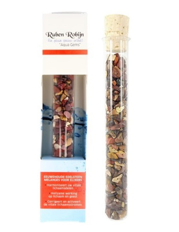Afwisseling Plezier Formaat L Aqua Gems Mokaiet Edelsteenwand