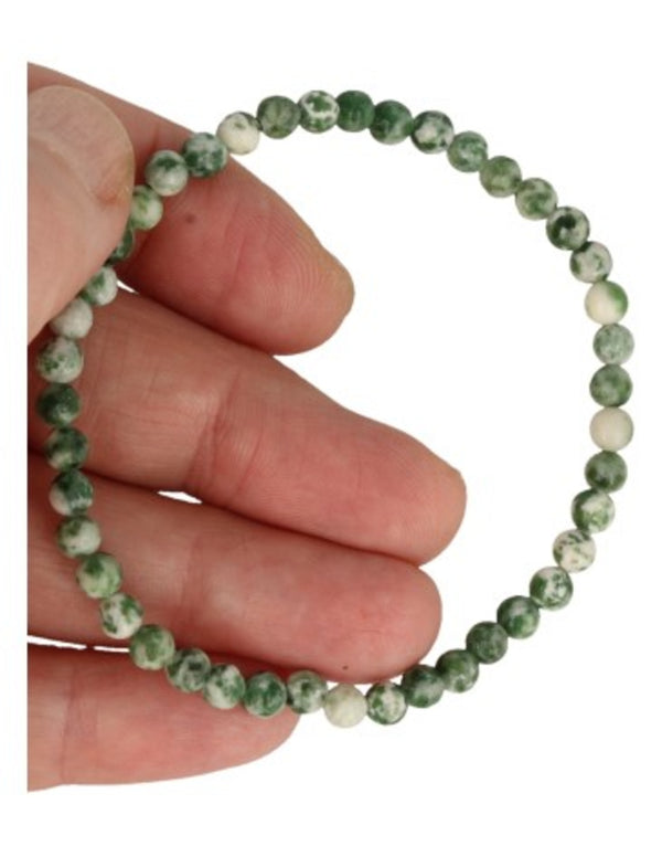 Edelsteen Armband Boom Agaat - elastisch