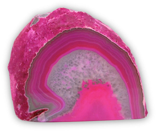 Agaat einden roze (gekleurd) nr.20