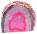 Agaat einden roze (gekleurd) nr.23