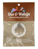 Agaat grijs halsband hanger Dier & Welzijn