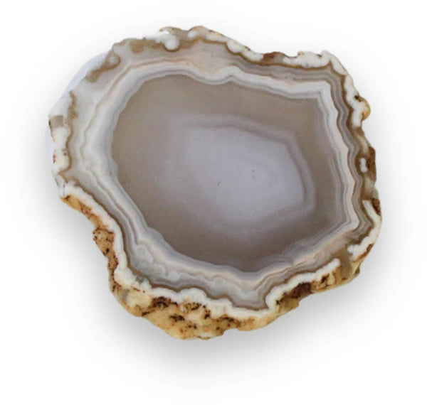 Agaat natuurlijk half gepolijst 0-50 gram (Marokko)