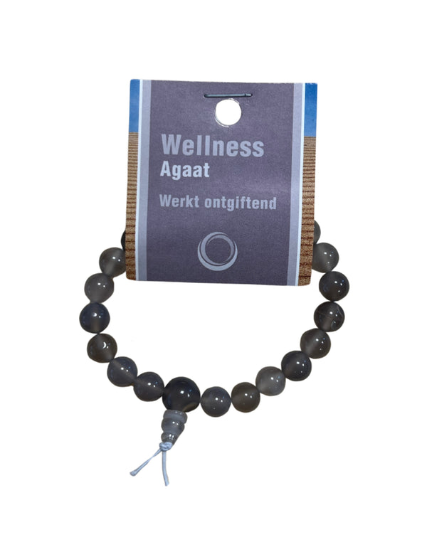 Agaat powerbead armband + kaart