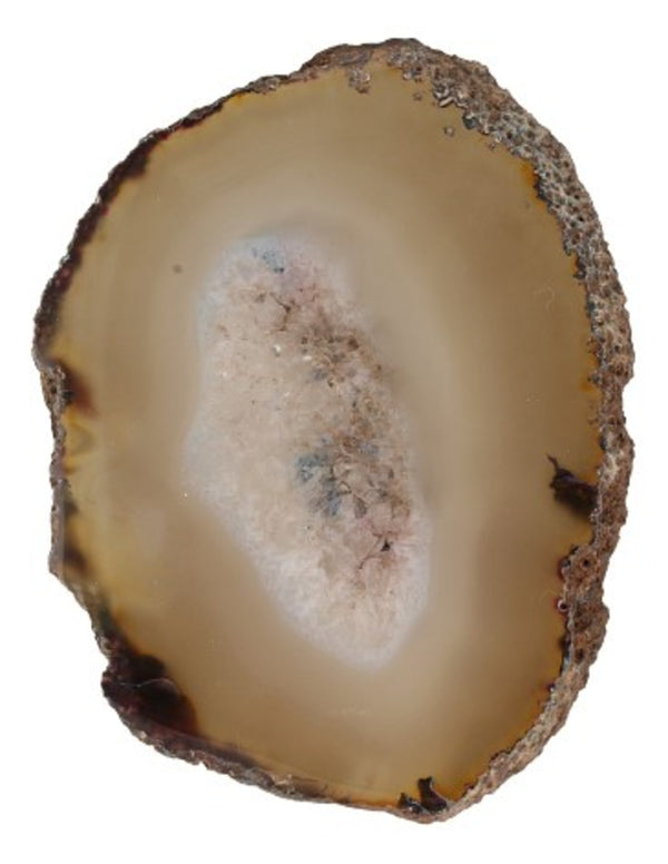 Agaatschijf natuur klein 6-10 cm