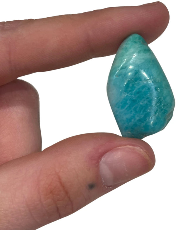 Amazoniet trommelstenen 500 gram Amerika groen halfedelsteen cadeau