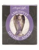 Amethist engel 5 cm displayset 1 st.