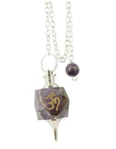 Amethist reiki pendel