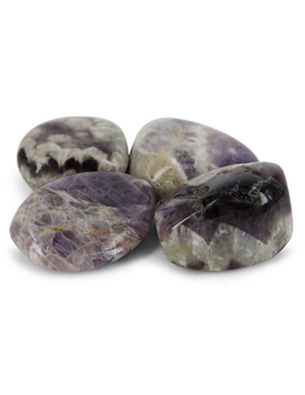 Amethistkwarts trommelstenen 100 gr. (mt2-3)
