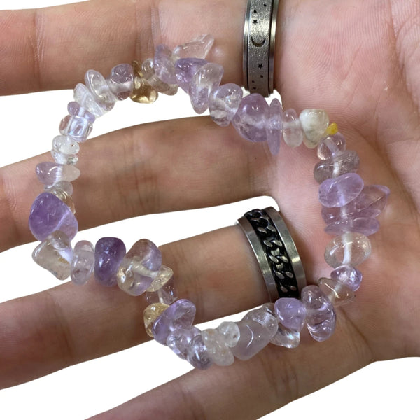 Edelsteen Splitarmband Ametrien