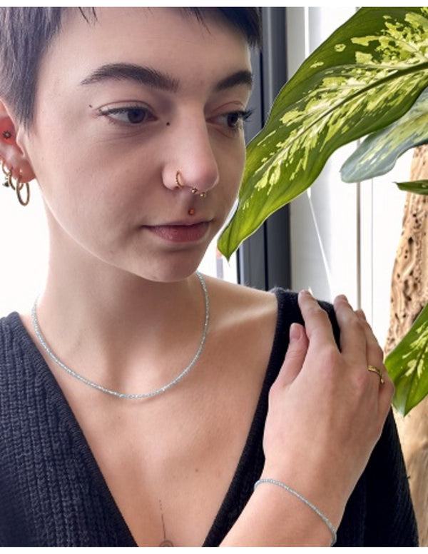 Edelsteen Armband Apatiet - Summer Vibes