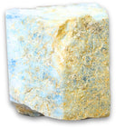 Aquamarijn met mica ruw nr. 100