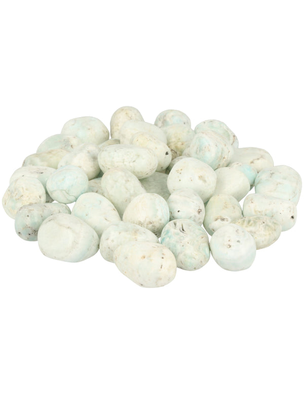 Aragoniet blauw 500 gr. trommelstenen (mt2)