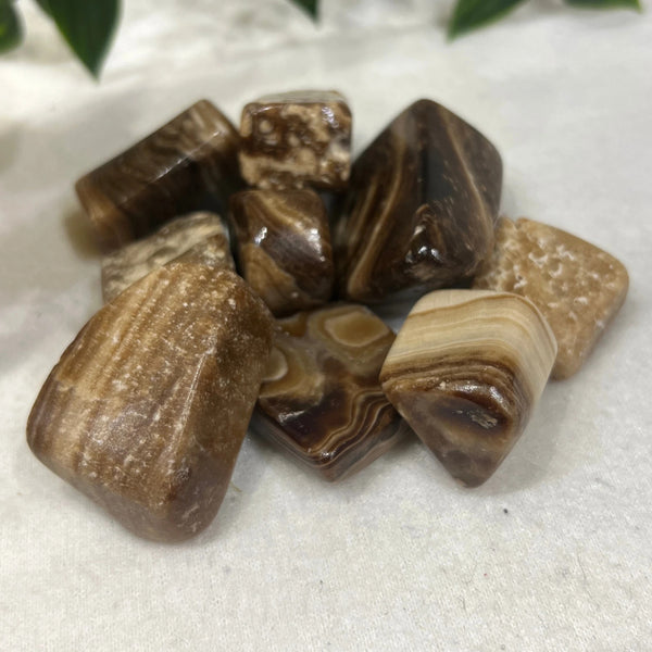 A-kwaliteit Aragoniet trommelstenen 250 gram uit Afghanistan