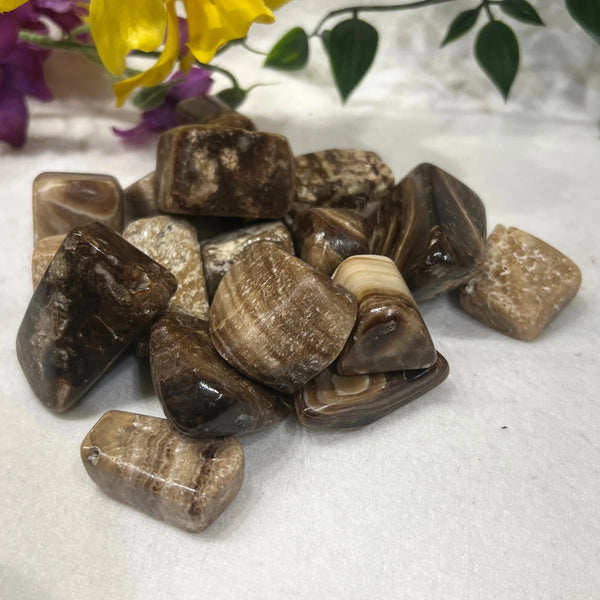 A-kwaliteit Aragoniet trommelstenen 500 gram uit Afghanistan