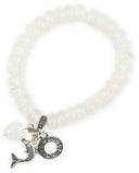 Armband Bergkristal met bedels