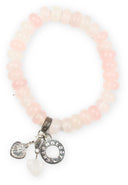 Armband Rozenkwarts met bedels