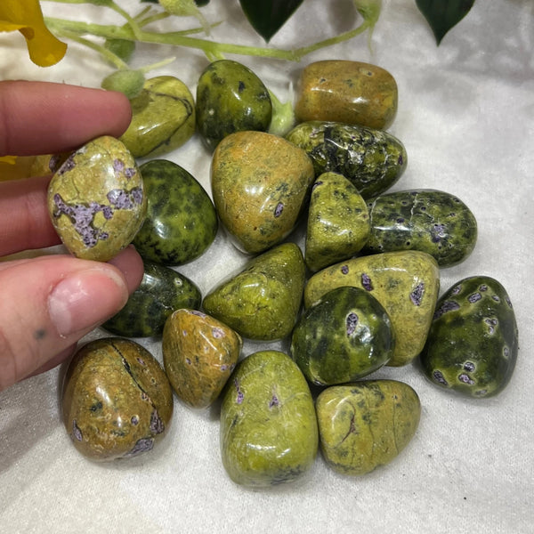Atlantisiet Trommelstenen 250 gram uit Australië Half-edelsteen