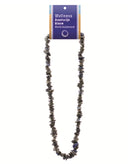 Aventurijn blauw splitketting + kaart