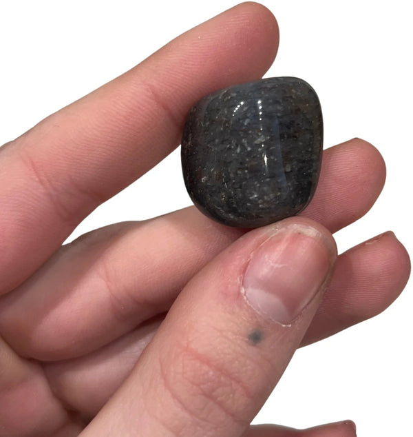 Blauwe Aventurijn Trommelstenen 500 gram uit Brazilië