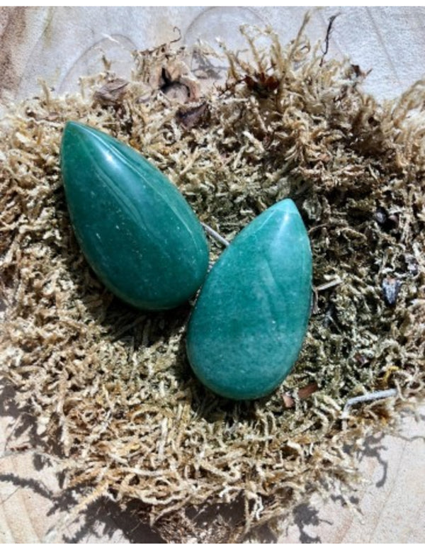 Druppelvormige Hanger Groene Aventurijn