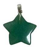 Aventurijn groen edelsteen sterhanger 20 mm